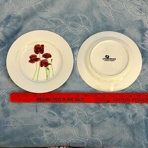 CreativeTops Poppy Field salad plates created by England